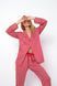 Жіноча червона піжама в смужку сорочка і штани Aruelle Candice pajama long XS Candice pajama long фото 11