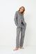 Жіноча чорна піжама сорочка та штани Aruelle Philippa pajama long L Philippa pajama long фото 2