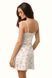 Жіноча молочна нічна сорочка на бретелях Florenta - Jasmine Lingerie 8001/46 S 8001/46 фото 3