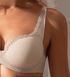 Гладкий бежевий бюстгальтер push-up Leilieve 3103 70B 3103 фото 4