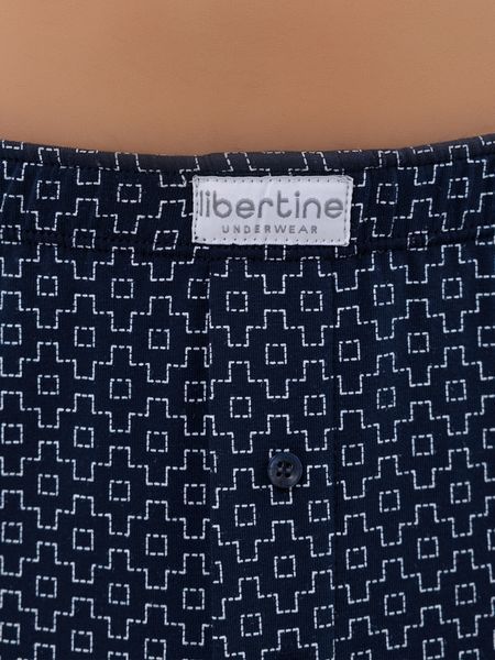 Сімейні трикотажні чоловічі труси темно-сині Libertine 1802 L 1802/16613 фото