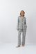 Молочна жіноча піжама фланелева сорочка та штани Aruelle Terra pajama long M Terra pajama long фото 10