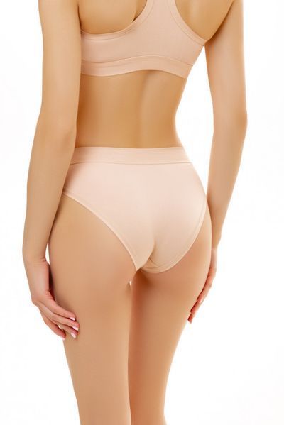 Бавовняні трусики сліпи бежеві Isabell - Jasmine Lingerie 5303 XL 5303 фото