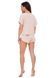 Женская пижама футболка и шорты пудровая Martelle Lingerie 313 XS 313 фото 4