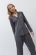 Жіноча піжама з модалу сорочка і штани темно-сірі Aruelle Cadance pajama long S Cadance pajama long фото 8