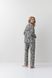 Женская пижама черного цвета рубашка и брюки Aruelle Solene pajama long M Solene pajama long фото 10