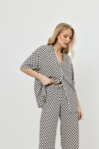 Женская пижама рубашка и штаны Aruelle Vesper pajama long S Vesper pajama long фото