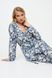 Жіноча блакитна піжама з віскози сорочка та штани Aruelle Francine pajama long S Francine pajama long фото 4