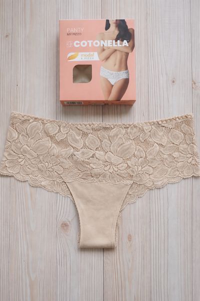 Жіночі трусики бразиліана з мереживом Cotonella ADD33 S ADD33 фото
