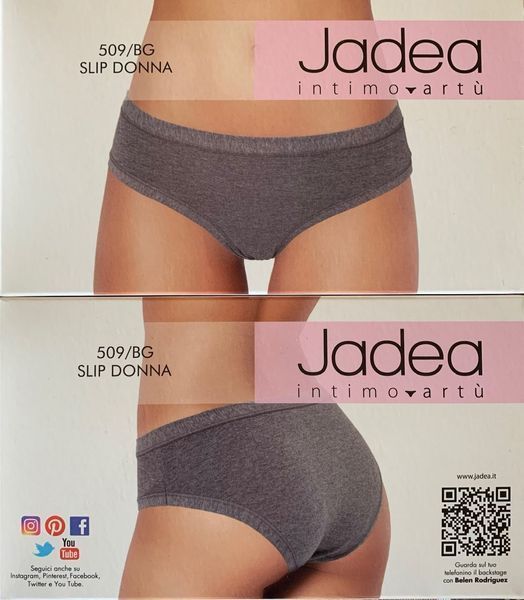Однотонні сині трусики сліп середня посадка Jadea 509 S 509 фото
