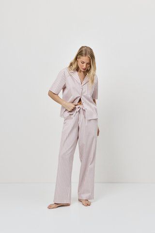 Женская пижама рубашка и штаны Aruelle Elow pajama long XS Elow pajama long фото