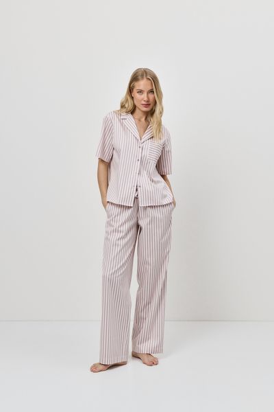 Жіноча піжама сорочка і штани Aruelle Elow pajama long XS Elow pajama long фото