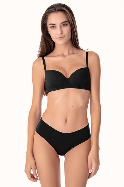 Бесшовные женские черные трусики Jasmine Lingerie Vicenta 6206 S 6206 фото