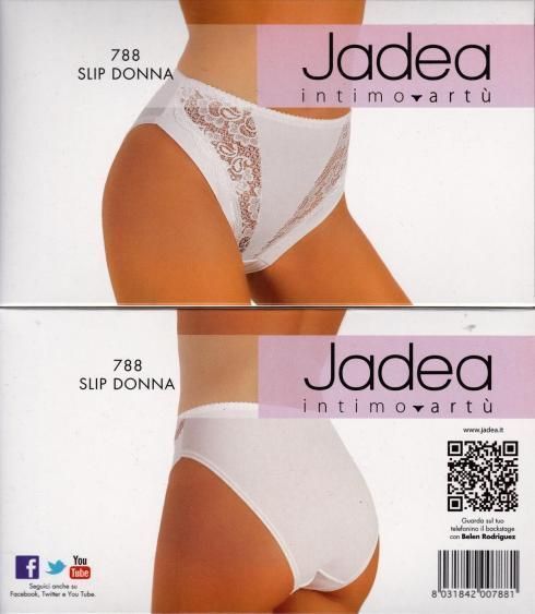 Женские трусики слип с кружевом Jadea 788 788 фото