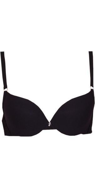 Гладкий бюстгальтер push-up черный Leilieve 3101 75В 3101 фото