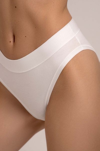 Бавовняні білі трусики сліпи Jasmine Lingerie 5303 S 5303 фото