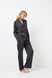 Шелковая серая пижама рубашка и брюки Aruelle Agatha pajama long L Agatha pajama long фото 1