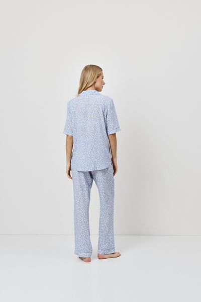 Жіноча піжама сорочка і штани Aruelle Lullaby pajama long XS Lullaby pajama long фото