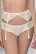 Мереживний молочний пояс для панчіх Jasmine Lingerie Fashion 7201/14 S 7201/14 фото 1