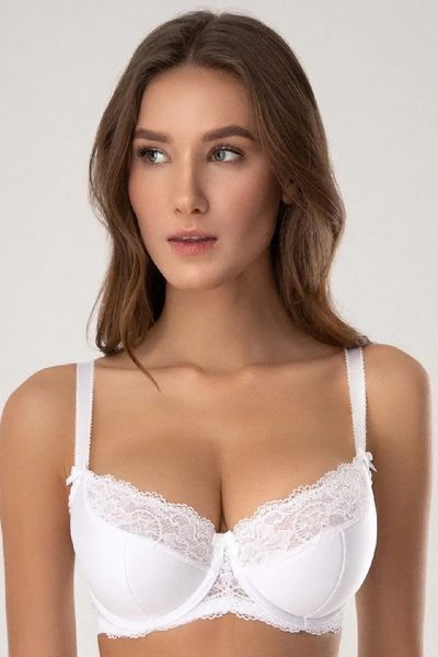 Молочный бюстгальтер с полумягкой чашкой на тонком поролоне Macy - Jasmine Lingerie 1301/14 75D 1301/14 фото