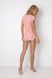 Жіночий домашній рожевий комплект футболка та шорти Aruelle Mollie Pajama Short XS Mollie Pajama Short фото 7