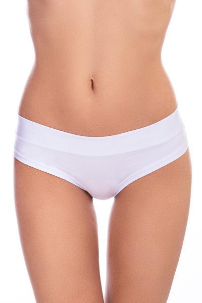 Женские белые трусики слип однотонные Jadea 503 S 503 фото