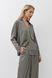 Жіноча шовкова піжама сорочка та штани темно-сірі Aruelle Romie pajama long XS Romie pajama long фото 5