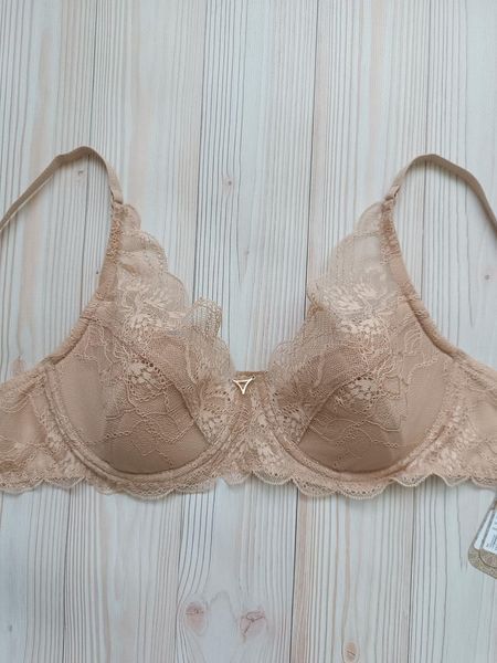 Бюстгальтер кружевной бежевый Anabel Arto soft Obrana 812-056 75C 812-056 фото