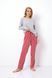 Жіноча сіра піжама з віскози зі штанами Aruelle Camy pajama long S Camy pajama long фото 1