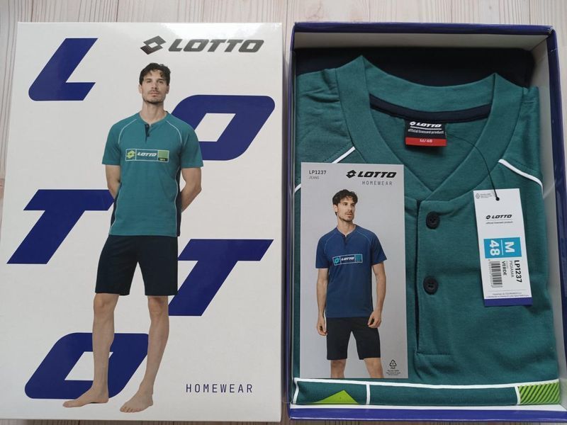 ​​​​​​​Чоловічий комплект з футболкою та шортами Lotto LP1237 M LP1237 фото